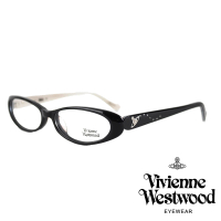 【Vivienne Westwood】英倫土星基本款光學鏡框(黑 VW126_01)