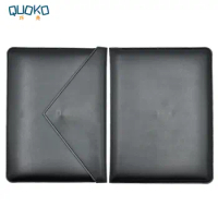Laptop bag case Microfiber Leather Sleeve for Dell XPS 13 15 9350/9360/9370/9550/9560 Dual Pocket Envelope style