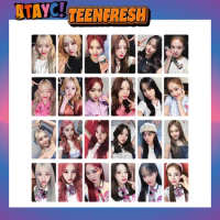 KPOP STAYC TEENFRESH Album 6pcs Photocards Pre-Orderd Benefits Double-Sided LOMO Cards Yoon ISA SiEun SuMin Fans Collections