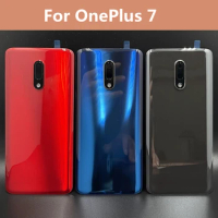 For OnePlus 7 Back Battery Cover Door Rear Glass for One plus 7 Back Housing Case 1+ 7 With Camera Lens