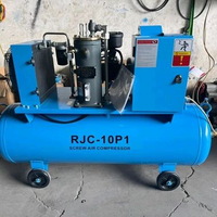 kompresor Screw 5hp 4kw 10hp 7.5kw Kompresor Angin two in one 2 in one air compressor screw 2in1 10h