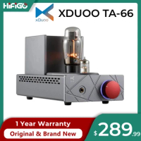 XDUOO TA-66 Headphone Amplifier 6N2 6N59 High-Performance Tube Amplifier