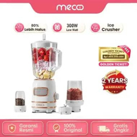 Mecoo Most Aesthetic 4 in 1 Blender Ice Crusher Juicer 300 Low Watt Irish Lilac