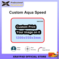 120x55cm DIY Waterproof Mouse Pad Free Stitch Aqua Speed One Piece Printing Desk Mat