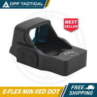 New E-FLX Min Red Dot Relfex Sight 3 MOA Holographic Sight Optics with Full Original Markings for Hunting Milspec Tactical