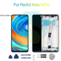 For RedMi Note 9 Pro Screen Display Replacement 2400*1080 M2003J6B2G For RedMi Note 9 Pro LCD Touch Digitizer