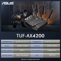 ASUS TUF AX4200q Pro Wireless Gaming Router Plus Wifi6 Dual 2.5G Grid/Gigabit Port/MDK2.0G Chip Aiprotection Pro Security System