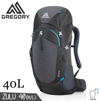 【GREGORY 美國 40L ZULU 40 登山背包《臭氧黑M/L》】111590/雙肩背包/後背包/自助旅行/健行/旅遊