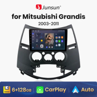 Junsun V1 AI Voice Wireless CarPlay Android Auto Radio for Mitsubishi Grandis1 2003-2011 4G Car Multimedia GPS 2din autoradio