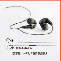 S001 Pro Dual Drivers Professional In Ear Sport MMCX Detachable Earbuds wired with microphone Earphone Vs SE215 SE535 gift box