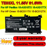 TE03XL Laptop Battery For HP Pavilion 15-AX015TX 15-AX017TX For HP Omen 15-BC011TX 15-BC012TX Series 11.55V 61.6Wh High Quality