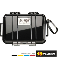 限時★..  美國 PELICAN 1020 Micro Case 微型防水氣密箱-全 黑色 公司貨【全館點數5倍送】【APP下單最高8%點數回饋】