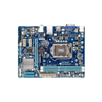 เมนบอร์ด Gigabyte GA-H61M-DS2, H61M, DDR3, LGA 1155 Pin, M-ATX, รองรับ Core i7/Core i5/Core i3, ใช้แ