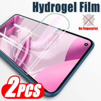 2PCS Screen Gel Protector For Xiaomi Mi 11 Lite NE 5G Ultra Pro Hydrogel Protective Film For Xiaomi11Lite Safety Film Not Glass