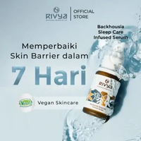RIVYA Backhousia Sleep Care Infused Serum 20ml |Super Rich Moisturizer |Memperbaiki Skin Barrier |Me