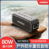 XDOBO喜多寶1983 plus 80W低音防水便攜戶外音響家庭桌面藍牙音箱老款新改