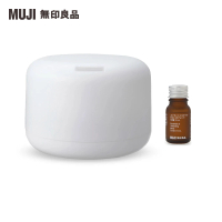 MUJI 無印良品 大容量超音波芬香噴霧器(綜合精油/休憩.10ml)