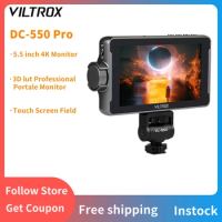VILTROX DC-550 5.5 Inch 1920x1080 4K Profissional Portable Monitor HDMI Touch Screen Field 3D LUT Director Monitor