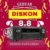 Denon AVR-X1800H Amplifier Atmos 7 Channels AVRX1800H Original Garansi