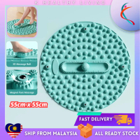 Local Stock 38/55CM Reflexology foot massage Plantar TPE Super Pain Foot Step Oversized Round Finger