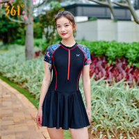361 Áo Tắm Nữ 2025 Đồ bơi một mảnh kiểu dáng mới ôm sát bảo thủ cho hồ bơi và suối nước nóng