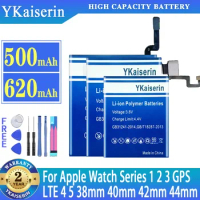 YKaiserin Battery for Apple Watch iWatch Series 1 2 3 GPS + LTE 4 5 Series1 Series2 Series3 Series4 Series5 38mm 40mm 42mm 44mm