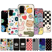 For Samsung Galaxy S20 Case For Samsung S20 PLUS S20 Ultra S20 FE Case GalaxyS20 S 20 + black tpu case