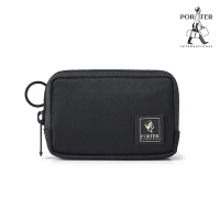 PORTER INTERNATIONAL - 機能輕靚MID零錢包 - 黑