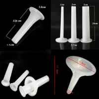 Nozzles for Sausage Casing Funnel Filler Tube Meat Grinders Sausages Casings For Sausage Maker Hot Dog Kitchen Machine