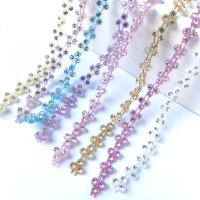 diamond rell roll mata 3 Payet diamond kristal variasi roll per 50 cm Manik baju payet  rumbai  junt