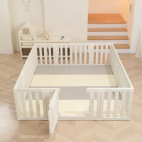 【Caring】X DesingSkin 聯名款 多功能 圍欄 商檢局+CNS安全雙認證-200x140cm(安全圍欄/遊戲圍欄/收納櫃)