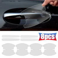 Car Universal Invisible Transparent Door Anti-collision Protection Strip StickerCar Bowl Handle clear Protective Stickers