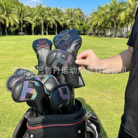 炫彩鐵桿套高爾夫球桿套保護套高爾夫用品數字桿頭套電商熱款 高爾夫球用品