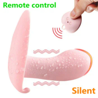 Women Wireless Vibrator Panties Wearable Dildo Vibrating Jump Egg Remote Sex Toy Female Clitoris Vagina Masturbate Adult Product