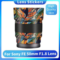 SEL50F18F Camera Lens Sticker Coat Wrap Protective Film Body Decal Skin For Sony FE 50 F1.8 50mm 1.8 FE50mm 1.8/50 FE50mm/1.8