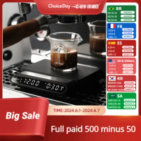 MHW-3BOMBER Coffee Scale with Timer 0.1g High Precision Kitchen Scale Drip Espresso Scale Touch Sensor and Silicone Cover