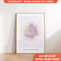 Tranh treo tường, Aura Poster, Spiritual Wall Art, Gradient, Angel Numbers, Affirmation Wall Art. (1