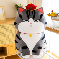 Anak Patung Kucing Comel Yang Besar Boneka Hidup Lama Kucing Mahkota Kucing Mengantuk Bayi Boneka