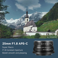 7artisans 7 artisans 25mm F1.8 Wide Angle-Prime Large Aperture Lens MF for Sony E / MFT / Fujifilm X / Canon EF-M Mount