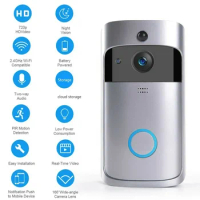 Smart WIFI Video Doorbell Camera Wireless Operated Motion Detector Audio &amp; Speaker Night Vision Remote monitor for iOS&amp;Android