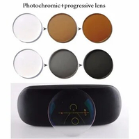 1.56 1.61 1.67 Photochromic Progressive Aspheric Lens Glasses Myopia Presbyopia Prescription Optical Multifocal Glasses Lenses
