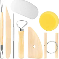 Basic Polymer Clay Tools Set Ceramics Clay Sculpting Tools Air Dry Clay Tool Set for Students Adult Kids Cutting Molding Shaping