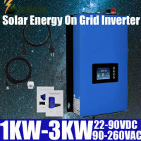 Pure Sine Wave Inverter 12V-110V To AC 110V 220V 1000/2000/3000W Voltage Transformer Power Converter Solar Inverter