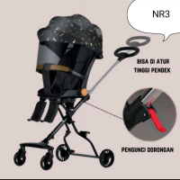 magic stroller multifungsi roda empat kereta dorong bayi traveling