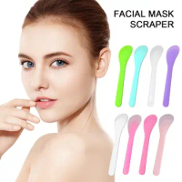 Makeup Cosmetic Spatulas Spoon Scraper Plastic Face Spoon Mask Beauty Tools Cream Mixing Facial DIY Eye Stirring I8X2