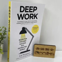 Deep Work : Rules for Focused Success In a Distracted World by Cal Newport Self Help Book English Books