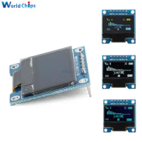 6Pins 0.96 Inch SPI I2C OLED Digital Display 12864 SPI interface Blue/White LCD Display Module DIY For Arduino 51 SMT32