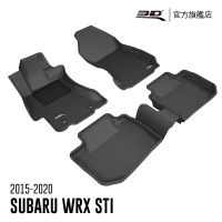 【3D】卡固立體汽車踏墊 Subaru WRX STI 2015~2020(4門轎車 /GJ)