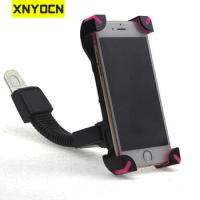 Xnyocn Motorcycle Phone Holder Support Moto Rear View Mirror Stand Mount Scooter Waterproof Bag Accessories For Mobile Phones