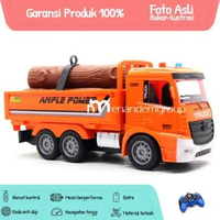 Mobil Remot Truck Container & Angkut Kayu RC 6 Roda – Batre Cas, Mainan Truk Besar Anak Super Kuat &